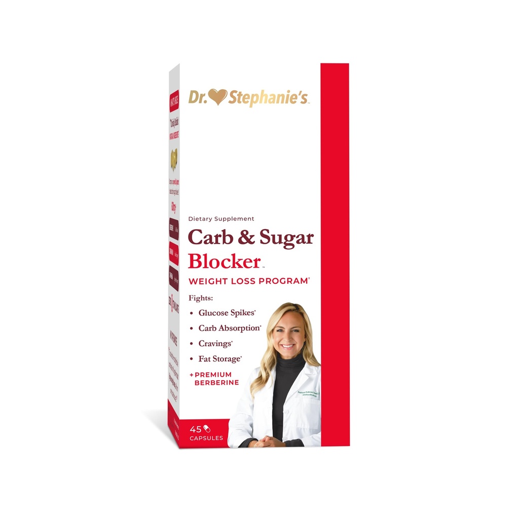 Carb & Sugar Blocker – Mega Dose of Berberine & Gymnena Supplement – Take with Meals to Reduces Digested Carbs & Kilo