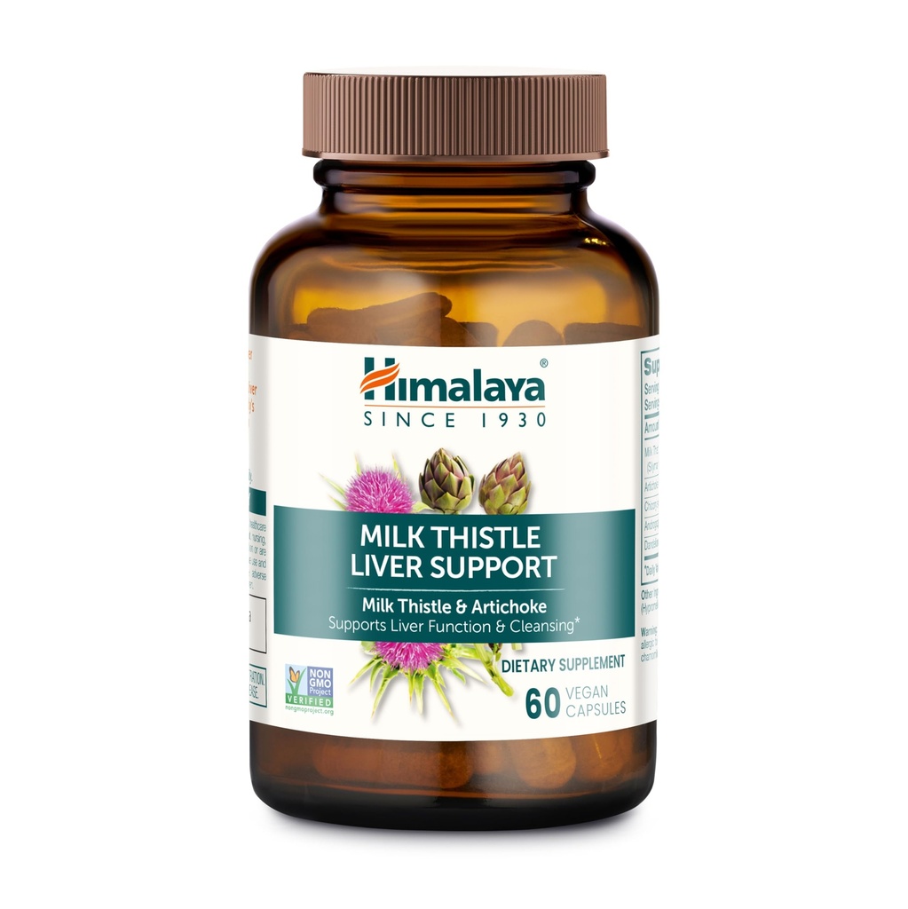 HIMALAYA Milk Thistle Liver Support, 60 CT