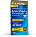 Good Sense Levocet Essayine Dihidrchloride Tabletleri, Antihistamine, 5 mg, 35 Kont (1.5 km)