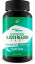 Υποστήριξη του αίματος Gluc0 Freedom Pro - Οι καλύτερες κάψουλες υγείας του αίματος - Blood Health Blood Balance Supplement - Συμπληρώματα υγείας αίματος - Blood Boost & Blood Flow Supplement - Blood Circulation Supplement