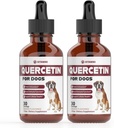 Köpekler için Quercetin | Köpek Alerjisi Yardımı | Köpek Tüm Enerjileri | Köpek Alerjileri | Quercetin | Köpek Alerji Desteği | Quercetin Dog | Dog Allergies | Quercetin Supplements | Bacon Flavor (2 Pack)