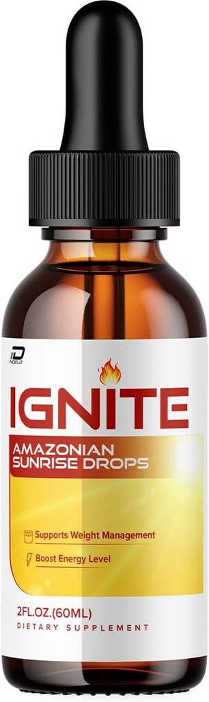 Ignite Amazonian Sunrise Drops - Ignite Sunrise Drops Liquid Supplement, Ignite Drops Advanced Daily Health Support Supplement, Ignite Drops Yorumlar (1 Pack - 1 Moon Supply)