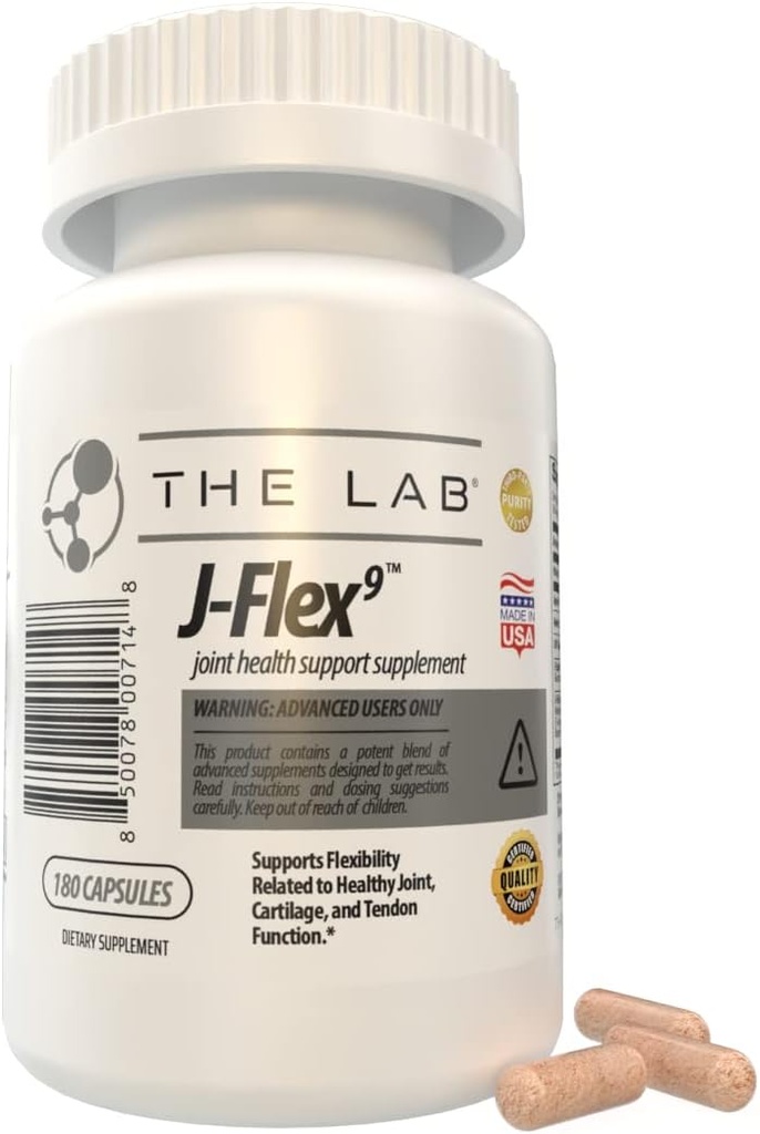 J-FLEX9 Advanced Joint Health Supplement + Cartilage Support & Tendon Function  Κατασκευασμένο στις ΗΠΑ