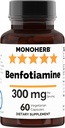 Benfotimin 300 mg - 60 Veg Capsules