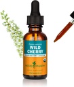 Βότανο Pharm Certified Organic Wild Cherry Bark Liquid Extract για την αναπνευστική υποστήριξη - 1 ουγγιά (DWCHER01)
