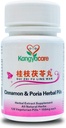 GUI Zhi Fu Ling Wan  Cin- Cinnamon & Poria Pills - Doğal Lisans Yardımı - Erkeklere yıllık Cramps, Bloating, Dönem rahatsızlığı - Kadın Sağlığını Teşvik - Tüm Doğal - 126 Ct (1 Şişe)