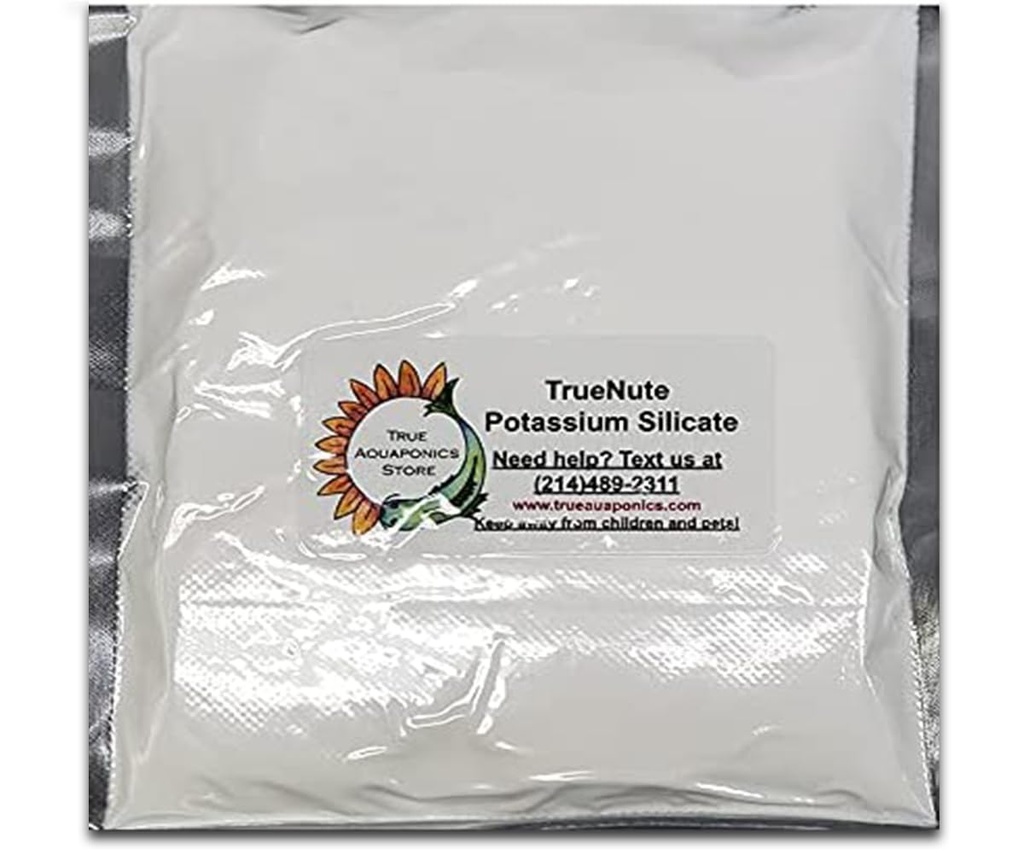 64 Oz Packs için TrueNute P properties Silicate, Aquaponics, Hydroponics, Soil Drench ve Foliar Mix Pids ve Silicate Deficiencies ve Heat ve D Stresss ile Yardım