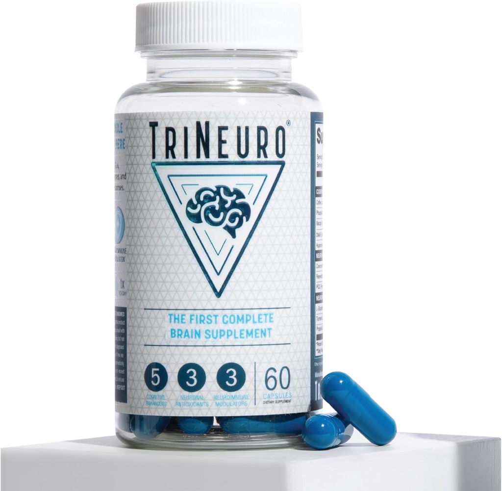 Daily Brain Supplement, NSF sertifikalı, Nörosurgeon, Memory'i güçlendirmek için hiçbirotropic formüle etti, Tamamlama ve Destek Beyin Sağlığını Resveratrol & Glutathione, 60 Hizmetler