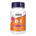 Şimdi Gıdalar Tamamlar, B-1 100 mg, Enerji Üretimi *, Nervous System Health *, 100 Tablet