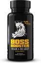 Bossman Boss ATM Supplement - 60 Capsules - MSM ve 10.000 MCG Biotin Ayıd Büyüme Vitaminleri Erkekler için - 30 Günlük Supply