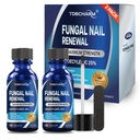 Toenail Fungus Tedavisi Ekstra Kuvvetli 25 Undecylenic Acid & Tea Tree Oil, Toenail & Fingernails, Antifungal Nail Hasarlı Çığlık ve Toenails- 2Pcs