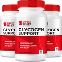 NutraRize (Pack of 3 Sweet Relief Glycogen Support - Καθαριστικό δοχείο αίματος, κάψουλες, Σύνθετη φόρμουλα για τη συνολική ευεξία, Κριτικές (180 κάψουλες)