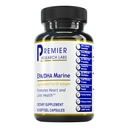 Premier Research Labs EPA DHA Marine Softgels - Omega 3 Fish Oil, EPA DHA Omega 3 συμπλήρωμα, λιπαρά οξέα για γυναίκες & άνδρες, φυσικό - 90 κάψουλες Softgel