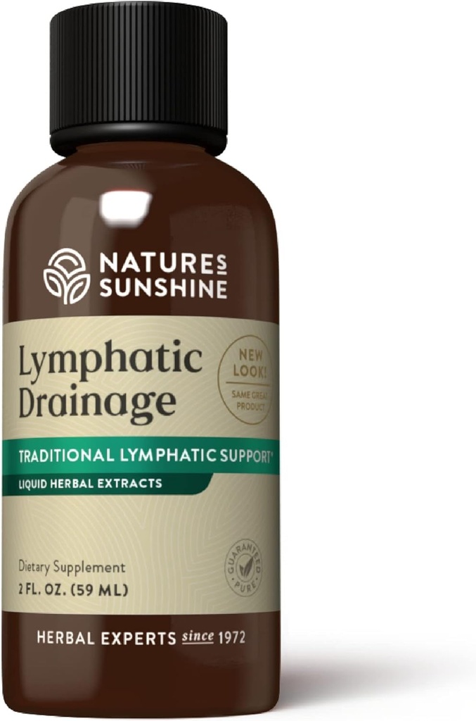 Nature's Sunshine Lymphatic Drainage, 2 Fl. Oz | Lymphatic Drage Supplement, Lymphatic System'in genel Sağlığını Teşvik Etmesini Teşvik Ediyor