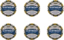 Rawleigh Medicalated Aintment: 4.5 oz Blue Tin, Topical Chest Rub for Cold, Nasal Congesion, Minor Aches and Pain, with Camphor, Menthol & Eucalyptus, Non-Grasy Formula - Συσκευασία των 6