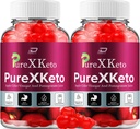 PureXKeto ACV Gummies Diyeter Supplement - PureX Keto ACV Gummies with Apple Cider Vinegar & Pomegranate Juice, Pure X Chem Gummies Yorumlar, Advanced Kilo Management (2 Pack - 120 Gummies)