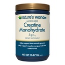 Nature's Wonder Micronized Kretine Monohidrat Toz 5g, Muscle Health, Muscle Energy Production, No Lactose, 5g of Micronized creatine Toz per Service, 450G, 90 Servisler