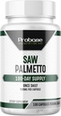 Probase Διατροφή Saw Palmetto εκχύλισμα Prostate συμπλήρωμα υγείας για τους άνδρες, υποστηρίζει Prostate, ούρων, και την υγεία των μαλλιών, 100 κάψουλες, 3+ Μήνα προσφοράς
