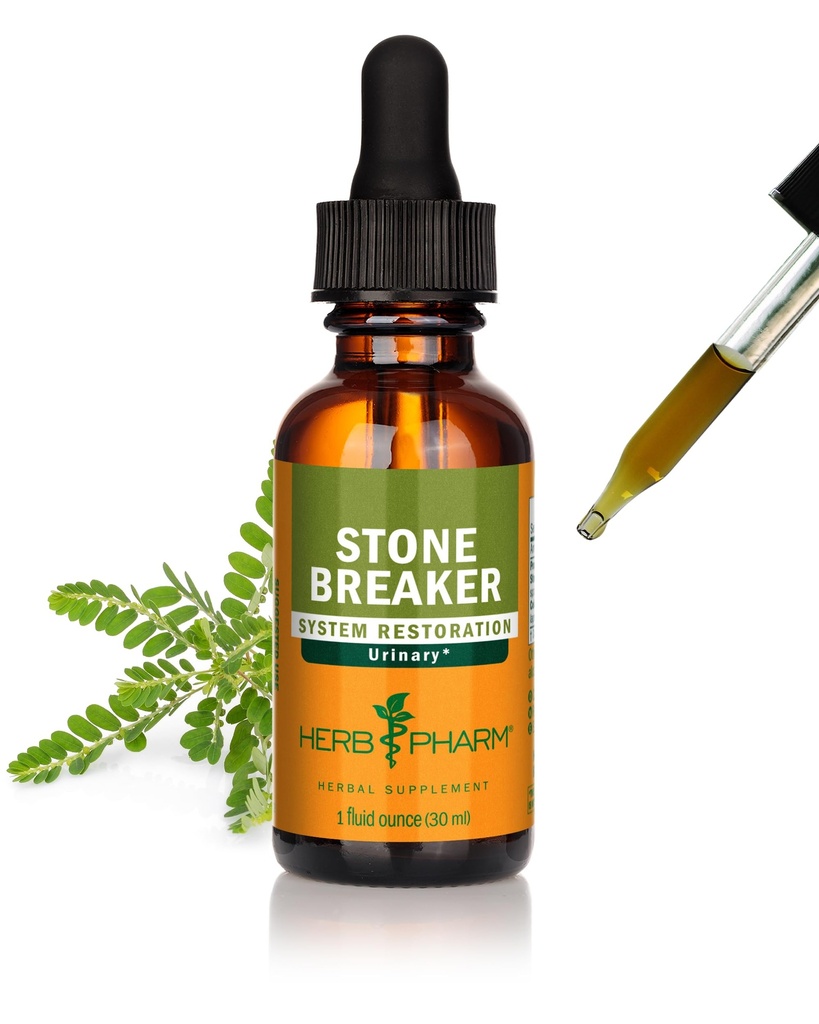 Herb Pharm Stone Breaker (Chanca Piedra) Urinary System Support için sıvı - 1 Fl Oz