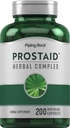 Piping Rock Prostate Supplement for Men | 200 Capsules | ProstAid Herbal Kompleksi Saw Palmetto, Pygeum, Sting Nettle | Non-GMO, Gluten Free