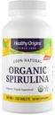 Sağlıklı Origins Organik Spirulina 500 Mg (Organic sertifikalı, Kosher sertifikalı, Doğal, Non-GMO, Gluten Free, Vegan Superfood), 720 Tabletler