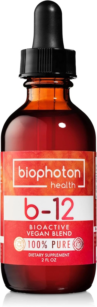 Liposomal Vitamin B12 Sıvı Tamam - Biyoaktif Metrik - Vegan & GMO - Organik Glycerin & Sugar Free (2 Fl Oz)