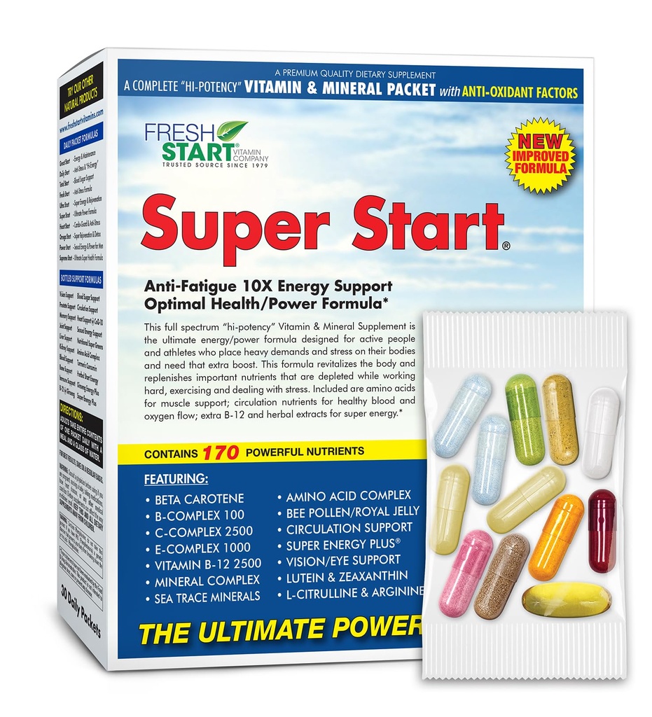 Super Start Complete Daily Vitamin Pack 