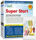 Super Start Complete Daily Vitamin Paketi | 10X Energy & Stamina ATM, Muscle Support | Vitamin A, B, C, D, E, B12, Minerals, Amino Asits, Bee Pollen, Ashwagandha, Panax BTC (30 Paketler)