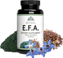 Optimal Sağlık Sistemleri EFA | Borage, Flaxseed ve Algae Oil | Safer, Plant-Based Mix | Essential Fatty Acid Supplement | 60 Capsules