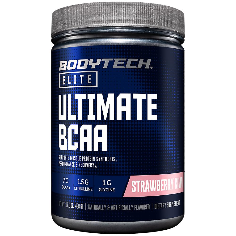 Ultimate BCAA a" Supports Muscle protein Synthesis, Performans ve Kurtarma A" Strawberry Kiwi (17.6 oz./30 Hizmet)