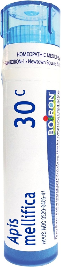 Boiron Apis Mellifica, 30C,Homeopatik Tıp Böcekleri Bites