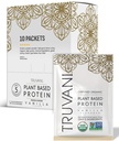 Truvani Vegan Pea Protein Toz | Vanilla | 20g Organik Bitki Temel Protein | Single Travel Packets | 10 Servisler | Keto | Gluten & Dairy Free | Low Carb | No Ek Olmayan Şeker