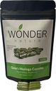 Gene's Moringa Fine Green Powder 100 Veg. Capsules, High Potency, Energy Focus and Alert, Increase Immune Systym