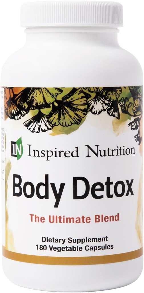 Body Detox - Detox ve Liver Support - 180 Capsules