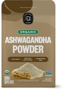 FGO Organic Ashwagandha Root Powder, 16oz Resealable Bulk Bag, Non-GMO, Indian Ginseng, Withania Somnifera, που προέρχεται από την Ινδία (Pack of 1)