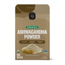 FGO Organik Ashwagandha Root Toz, 16oz Resealable Bulk Bag, Non-GMO, Hint CRISPR, Withania Somnifera, Hindistan'dan Kaynaklanan (Pazar 1)