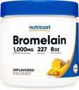 Nutricost Bromelain Toz 8 OZ - Non-GMO, Vegetarian, Gluten Free