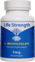 L-Methylfolate 5 MG, Βελτιστοποιημένο & Εξαιρετικά Βιοενεργό Φολικό Μεθύλιο, 5-MTHF συμπλήρωμα για Mood και ανοσοποιητική υποστήριξη, φυσικό συμπλήρωμα διατροφής για την ενέργεια, μη-GMO & Gluten-free, 90 κάψουλες