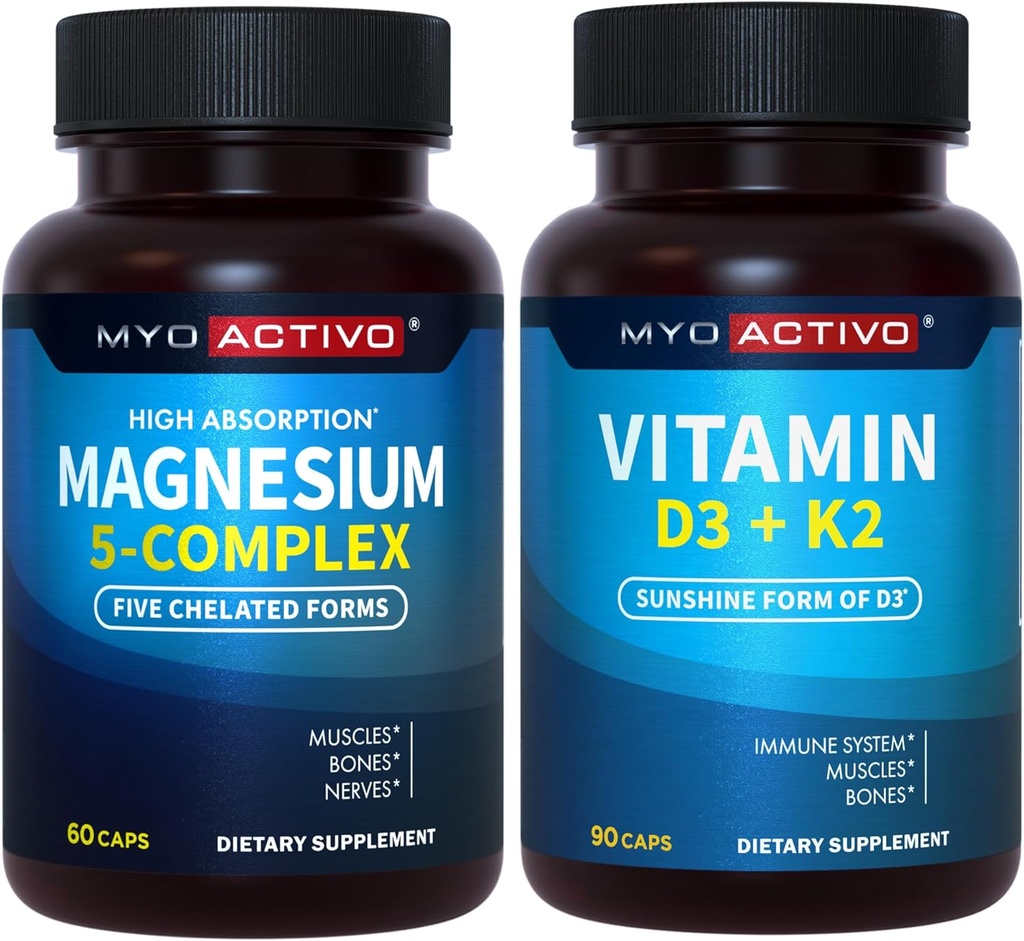 5-in-1 Magnezyum Kompleksi ve D3 K2