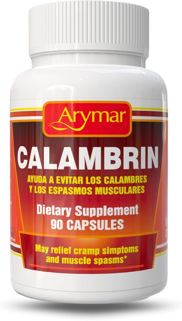 Arymar Calambrin, 90 Capsules - Muscle Health için Beslenme Supplement