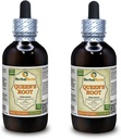 Queen's Root (Stillingia Sylvatica) Tincture, Dried Roots Liquid Extract (Brand Name: HerbalTerra, Proudly Made in USA) 2x4 fl.oz (2x120 ml)