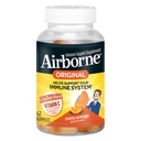 Airborne C 750 mg (per Servis) Zesty Orange Flavored Gummies (42 Bir Şişede Kont), Gluten-Free Immune Support Supplement with Vitamins A C E, Selenium, Echinacea, Ginger, Antioxy