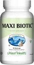 Maxi Health - Maxi Biotic Aged Wellness Extract Capsules (90 Kont) | Kyolic, Supplement with Spirulina, Echinacea, Oregano ve Enzymax - Doğal Antioksi - Wellness Support Capsules