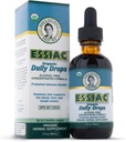 Essiac Original Tea USDA Organic Daily Drops for improved Lymphatic Drage ve Immune Support | Alkol Ücretsiz Yoğun Formula | 2oz (59 ml)