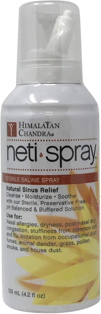 Himalaya Chandra Neti Spray Isotonik Yetişkin, 4.2 Ounce