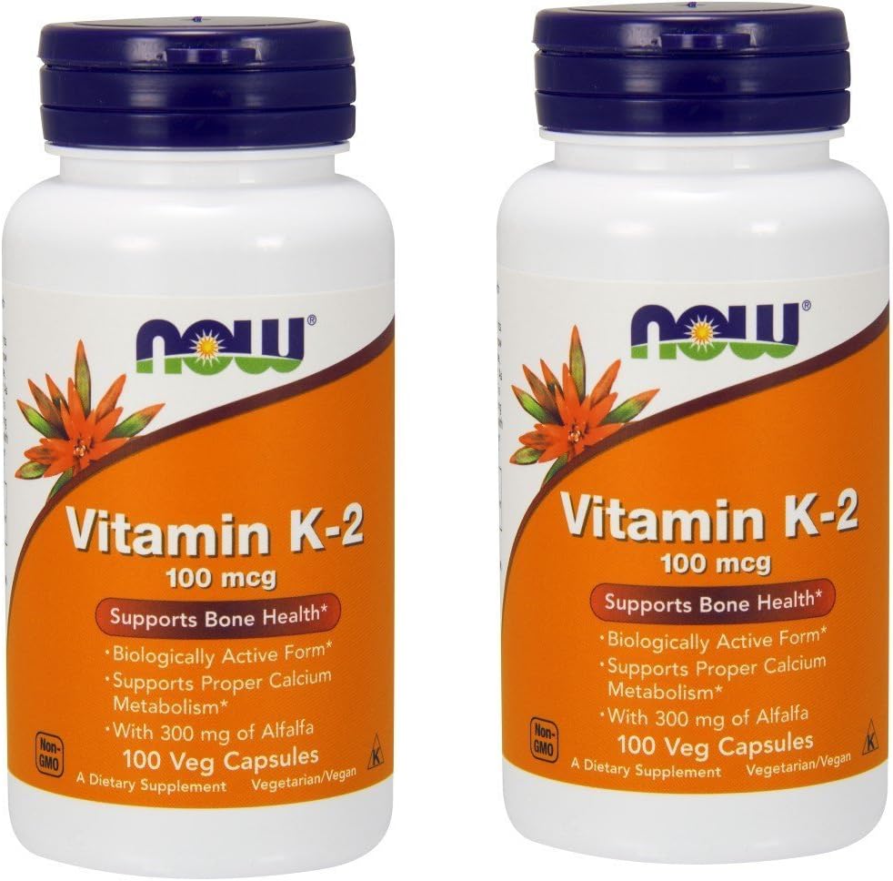 Şimdi Gıdalar K-2 100 mcg - 100 Vcaps ( Multi-Pack)