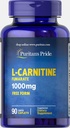 Puritan's Pride L-Καρνιτίνη Φουμαρικό 1000 mg- 90 Caplets