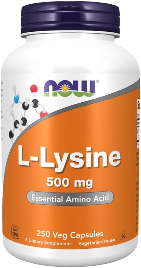 Şimdi Gıdalar L-Lysine 500 Milligram, 250 Tablet