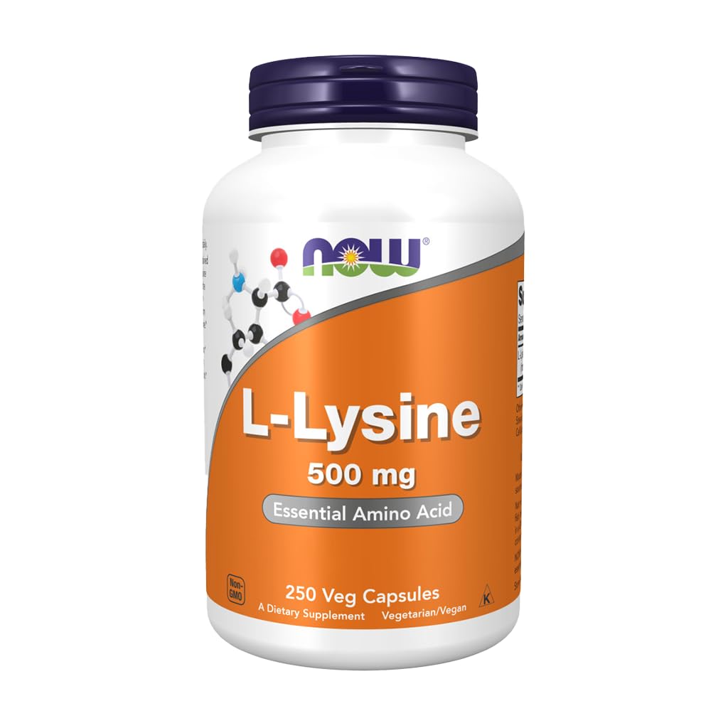 Şimdi Gıdalar L-Lysine 500 Milligram, 250 Tablet