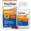 PreserVision AREDS Eye Vitamins, #1 Eye Doctor Önerilen Brand, Multivitamin with Lutein, Vitamins C & E, çinko ve Copper Supplements, 120 Softgels